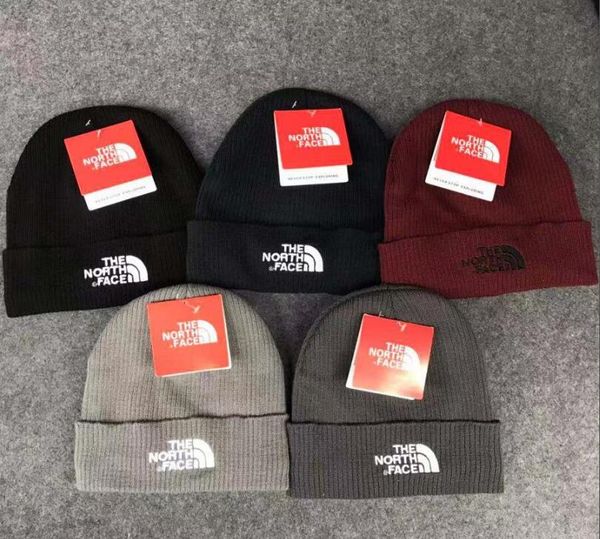

2019 classic luxury winter tn brand men beanie fashion designer bonnet women casual knitting skull caps hair ball outdoor hats, Blue;gray