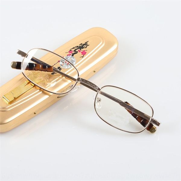 

dongmei box boutique optical glass film-added portable presbyopic glasses presbyopic glasses, Silver