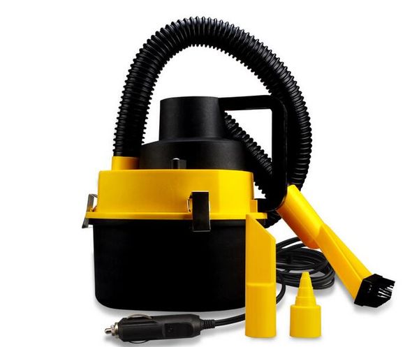 

portable auto car dust vacuum cleaner with brush / crevice / nozzle head 12v wet & dry aspirador de po