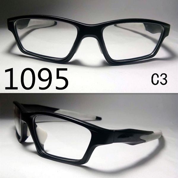 

1095 optical frame sports glasses frame flat lens glasses radiation computer glasses blu-ray sunglasses 3 colors, White;black