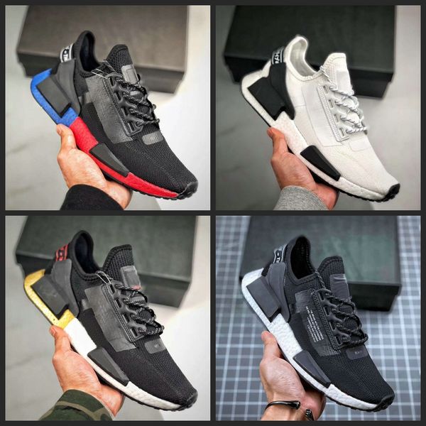 

2020 new nmd r1 v2 runner running shoes primeknit r black white nmds designer men mens sports sneakers de chaussures 36-45