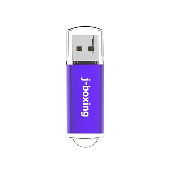 Hotsale Rettangolo 32 GB USB 2.0 Flash Drive Abbastanza Memory Stick 32 GB Flash Pen Drive Thumb Storage per Computer Laptop Tablet Viola