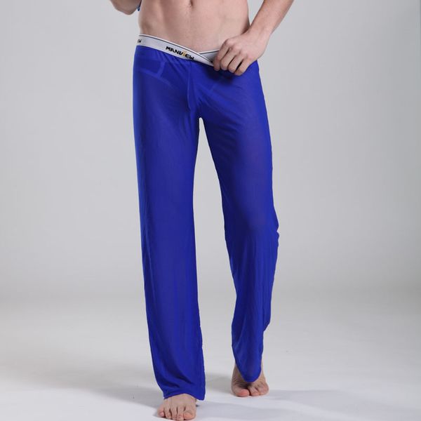 

mens pants transparent mesh sweatpants joggers formal pants men m01-6, Black