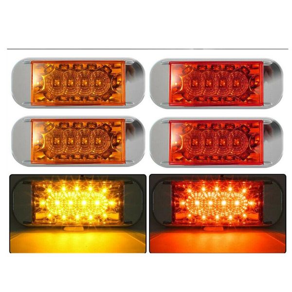 

16 led side marker light fender clearance light indiciator lights for truck trailer