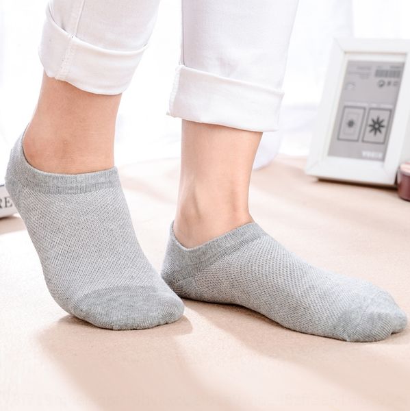 

women's pure cotton invisible women's boat invisible boat socks breathable sweat-absorbing anti-skid anti-friction socks women, Pink;yellow