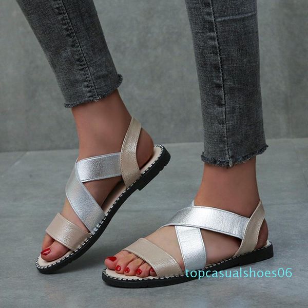 

luxury designer woman flat sandals 2020 summer beach sandals rasteirinha female casual low heel ladies work shoes mules 06t, Black