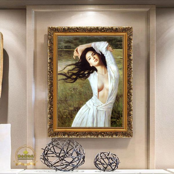 

chinese-style body art decorative painting european-style l l club ktv mural toilet bathroom bedroom hanging painting