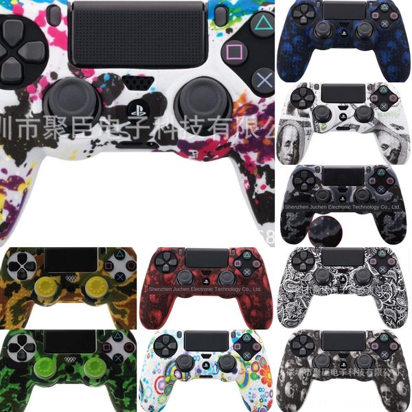 

n7zdp echootime прочного camo камуфляж силикон для резиновых мягкого рукава ручки крышка кожи случай гель playstatio ps4 pro ps4 тонкого gam