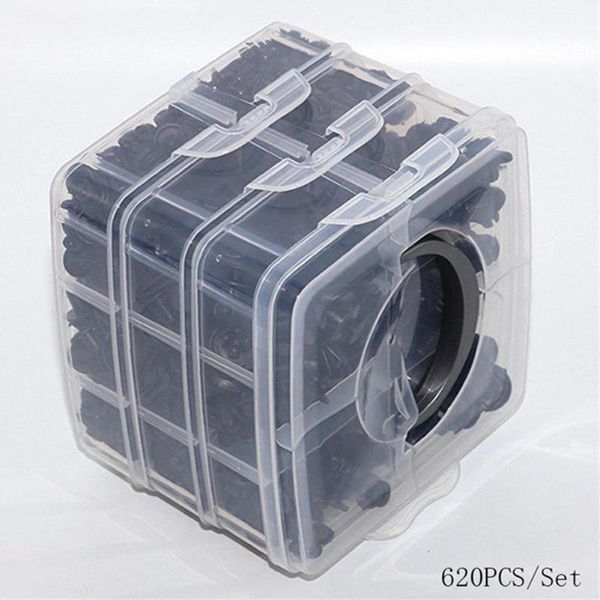 

635pcs boxed buckle universal fender bumper body panel rivet mixed buckle set