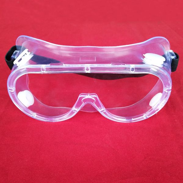 

protective safety glasses work anti dust eye anti-fog antisand windproof anti dust saliva transparent goggles eye protection, Black;white