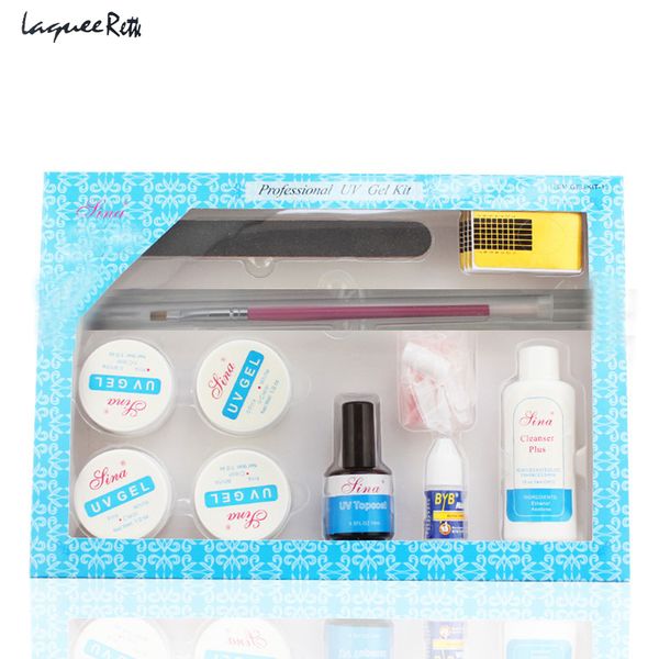 

professional acrylic nail kit uv gel kit nail sets brushes cuticle oil tools set glue