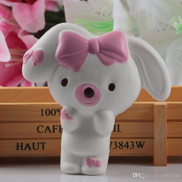 

lovely doll new cute rabbit squishy slow rising cream scented decompression toys for children adults relieves stress anxiety cabinet decor