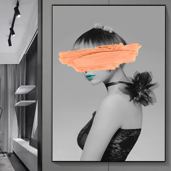 

mdern fashion girls2 home wall decoration home wall art decor handpainted &hd print oil painting on canvas wall art canvas pictures 190907
