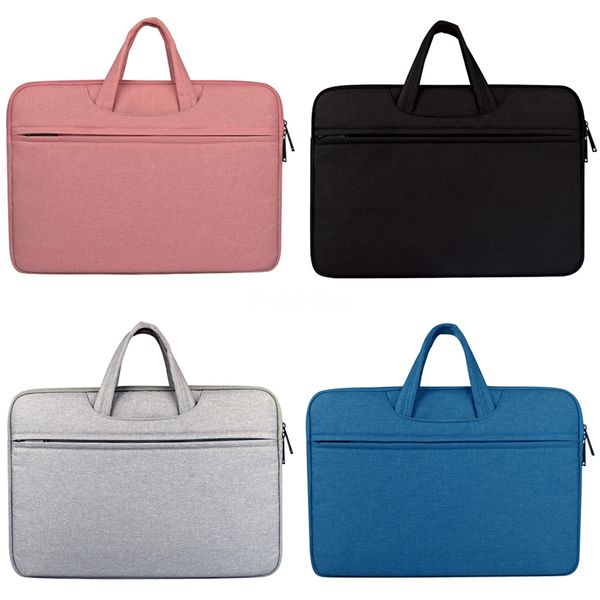 

litthing large capacity laphandbag for men women travel briefcase bussiness notebook bag for 13 15 inch macbook pro dell pc #915