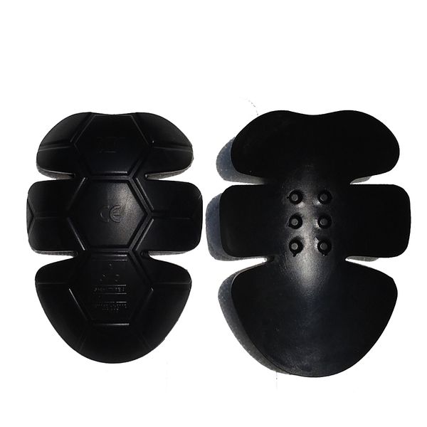 

1 pair shoulder protector motorcycle protective armor motocross protection ce shoulder pads motorcycle jacket insert pauldron, Black;blue