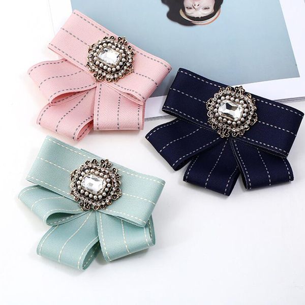 

лента брошь воротник брошь бант изысканный смазливая элегантный небольшой свежий pins kawaii одежда аксессуары, Gray