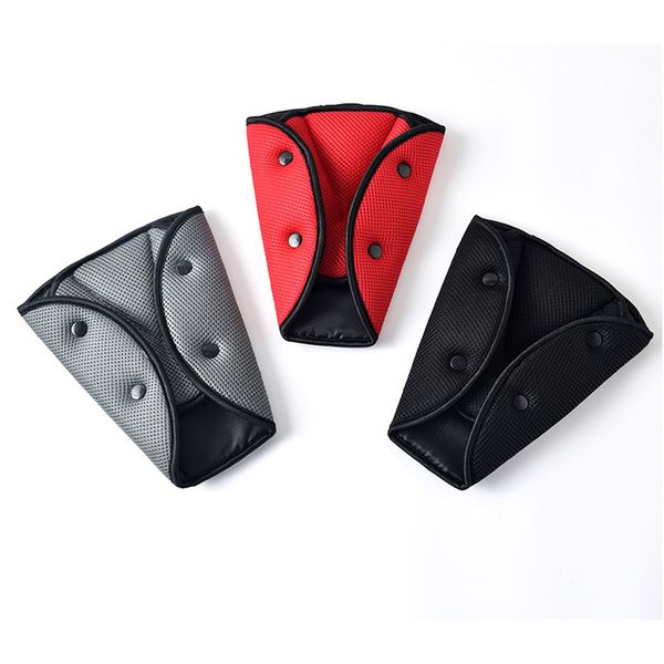 

car seat safety summer belt cover sturdy adjustable triangle safety seat belt pad clips baby child protection car-styling