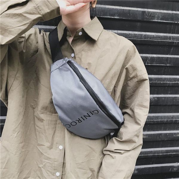 

fashion womens waist bag oxford zipper adjustable band fanny pack simple phone key pouch outdoors travel crossbody hip handbags