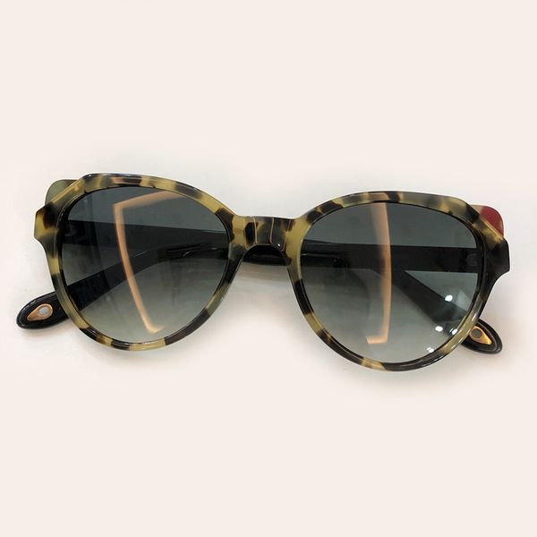 

cat eye women sunglasses brand designer acetate mix alloy frame gradient uv400 lens with packing box shades, White;black