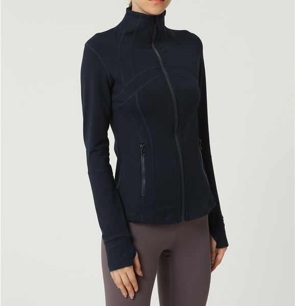 

good quality women gym yoga jacket running fittness slim fit, Black;red