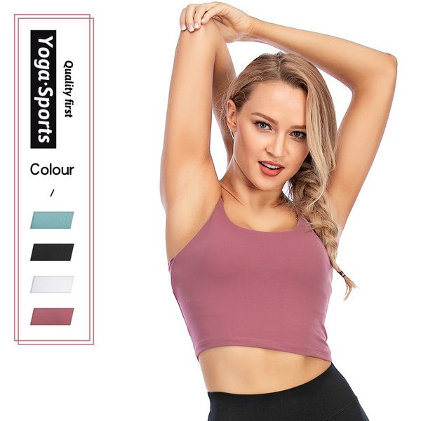 

gym clothing factory direct sale spot sports bra together to finalize the design for beauty back ladies strap fitness, White;black