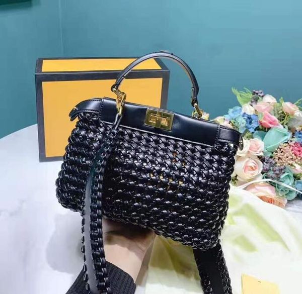 

designer crochet model handbag plain design handbags fashion lady shouler bags senior design feels women cross shoulder bag/2