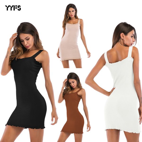 

womens designer solid color versatile slim short pencil knit one-step skirt hip dress summerz40h, Black;gray