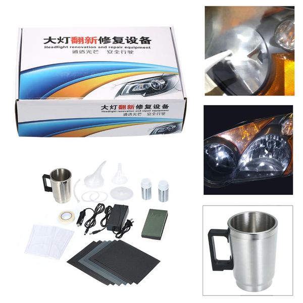 

headlight polishing cup car headlight refurbished atomizing cup lens restoration kit restorer system polishing cleaning tool