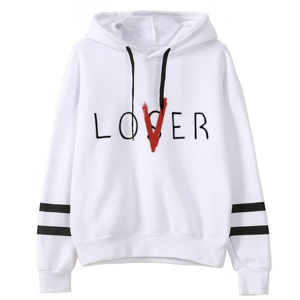 

chucky horror joker pennywise hoodies loser lover man/women it movie sweatshirt funny oversized harajuku ulzzang graphic male, Black