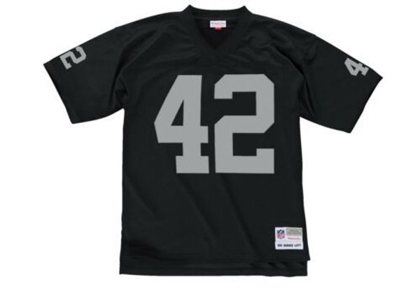 

ronnie lott #42 mitchell & ness retired legacy jersey, Gray