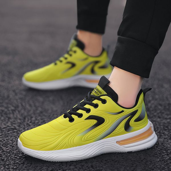 

running men shoes lace up athletic shoes mens anti slip walking men good quality sports sneakers
