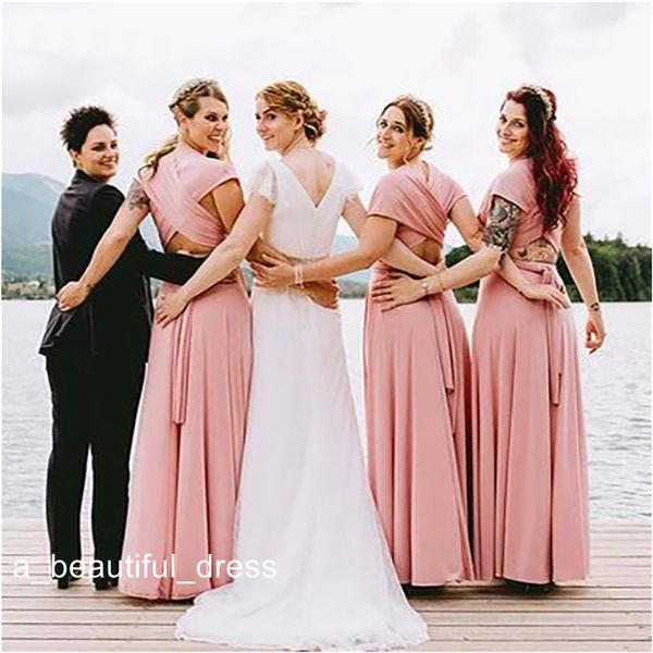 

bridesmaid dress events simple pink sleeveless pleat chiffion formal dress prom dress bridesmaids dresses custom made, White;pink