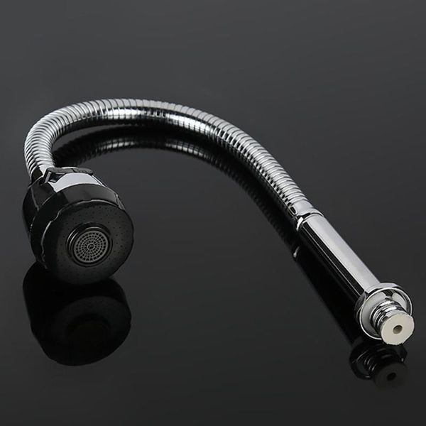 

360 degree rotation flexible tape torneira stainless steel faucet spout kitchen sink tape pipe fittings single handle connection