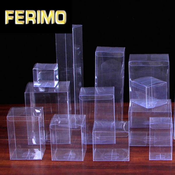

30pcs new pvc transparent box plastic gift packaging box wedding favors chocolate/candy rose/souvenir display 30 sizes