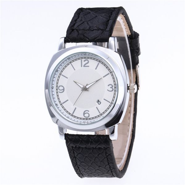 

fashion belt bracelet watch fashion simple digital belt of butyl face watches personality scale calendar watches, Slivery;brown
