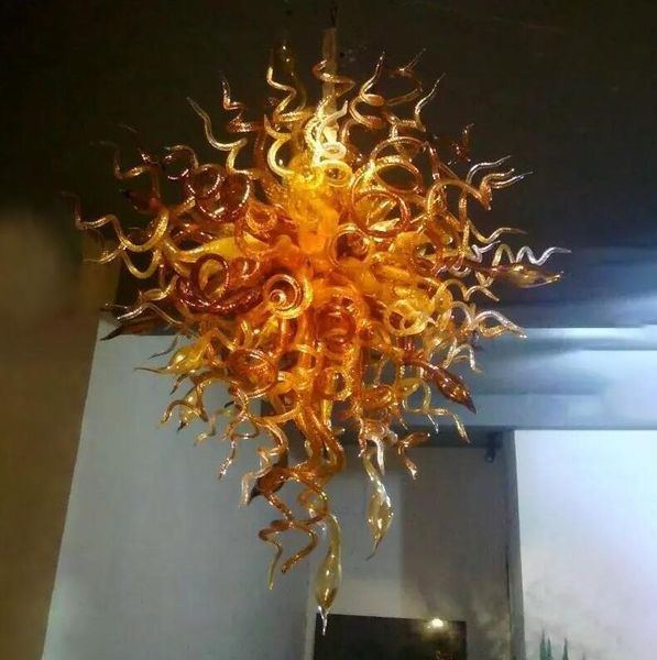 

gold chandeliers lamp home decoration saving led lights and lighting style 100% hand blown glass modern chandelier light