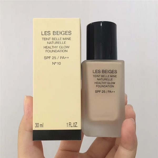 

бренд марка Healthy Glow Foundation LES бежевых Жидкая основа 30мл цвет N10 N20 Известный