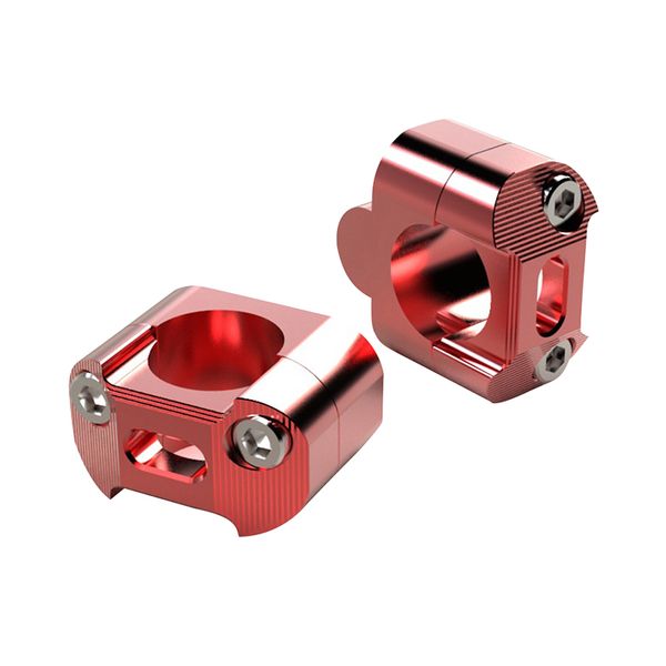 

2pcs motorcycle bar clamps cnc 28mm off road motorcycle bar clamps handlebar risers adapter