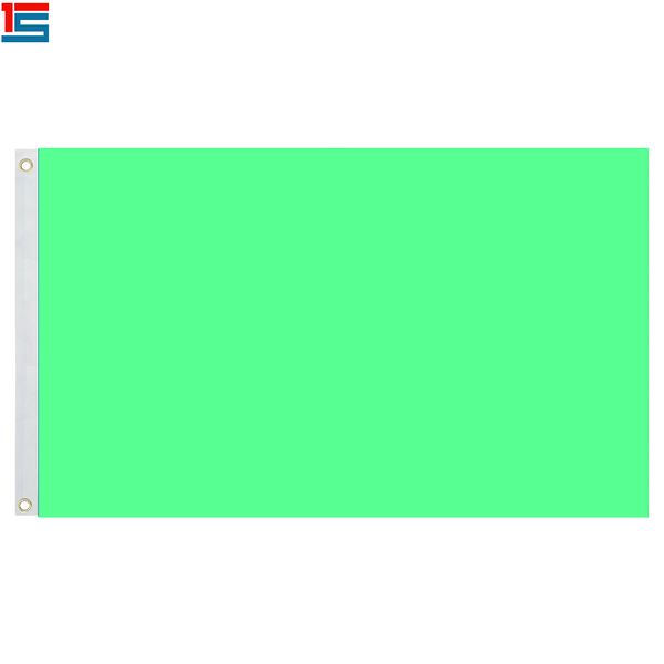 

light grass green solid color flag 3ft x 5ft polyester, 90*150cm flag with 2 grommets,flags of simple colour