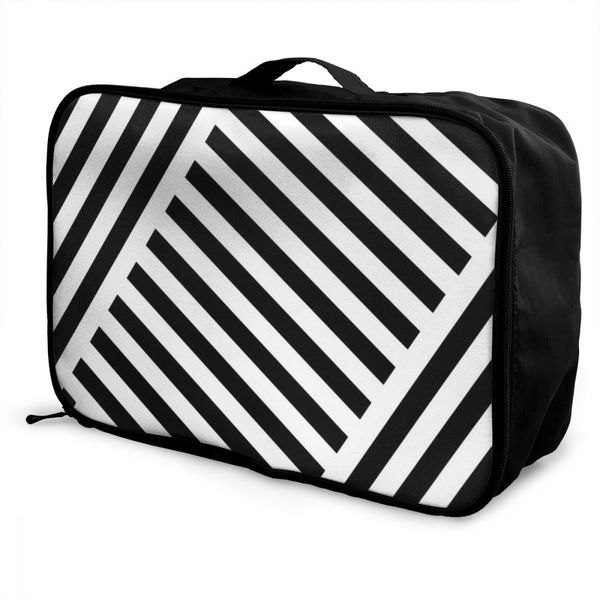 

mr.q fashion new travel bag polyester large capacity portable luggage bag capacity journey duffle women custom made print