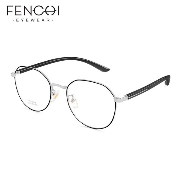 

fenchi tr90 blue light blocking glasses women men black anti blue ray glasses rose glod frame clear lens computer, White;black