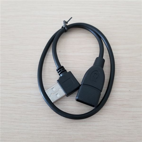 

usb 2.0 type a 90 dregree left elbow male to usb type a female data extension cable 40cm
