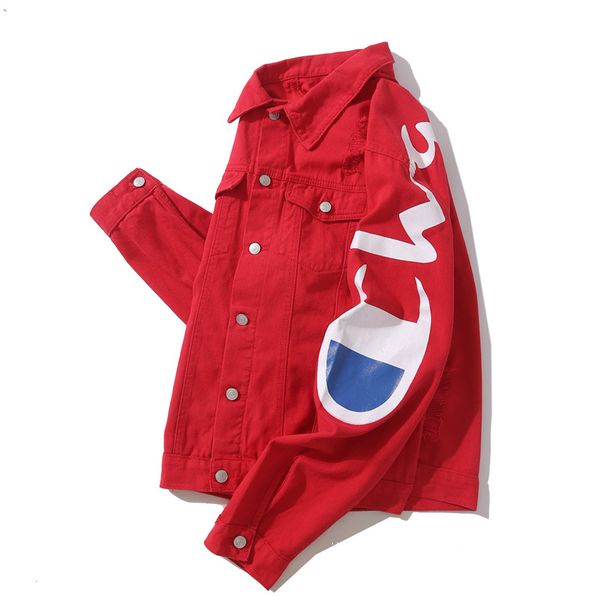 

2019 new tyle de igner men denim jacket winter luxury jean coat men women long leeve outdoor wear men clothing women clothe top