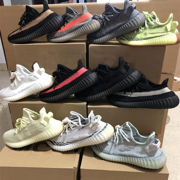 

2020 new color sneakers yeezy yeezys yezzy yezzys 350 v2 running shoes static yecheil white sesame kanye west sporta9eb#, Black