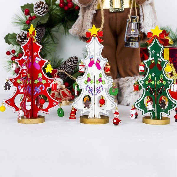 

diy christmas tree pendant drop ornaments for chldren kids door wall hanging xmas decoration new year gift