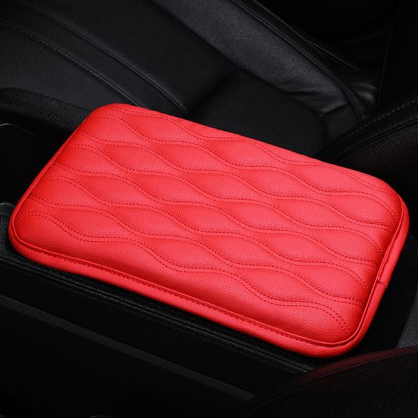 

interior armrest box pad car cover console dust-proof leather universal