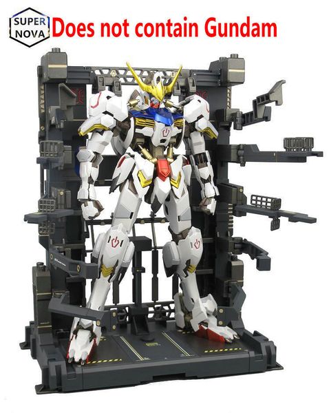 

бв гандам мг 1:100 ангар каркас, подставка опорная рама аниме фигурку модель комплекты + вода пост y200421