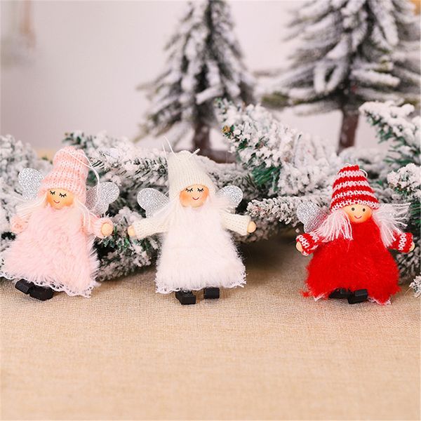 

christmas doll toys santa claus snowman elk christmas tree hanging ornament decoration for home xmas party navidad christma gift