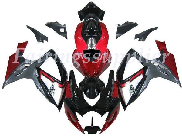 

новый (литье под давлением) abs обтекатель комплекты подходят для (suzuki gsxr 600-750) 2006 2007 gsx-r600 r750 k6 06 07 обтекатели набор кр