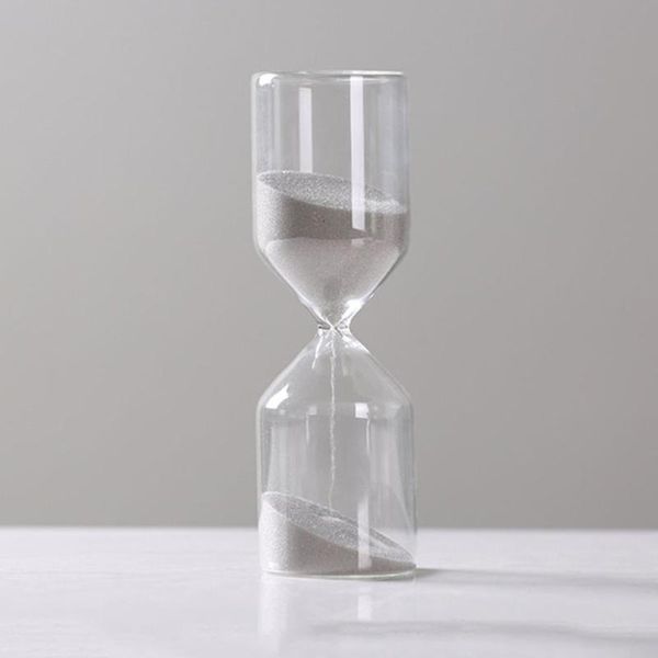 

11h326-4 hand-blown timer clock magnetic glass sandglass ampulheta crafts sand clock hourglass timer
